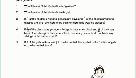 fraction for second grade worksheet