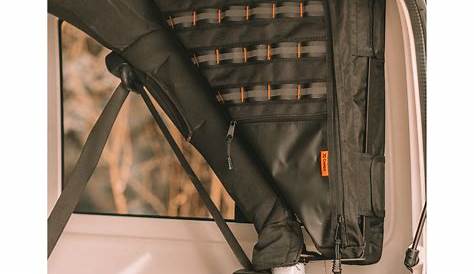 XG Cargo Gama Jeep Wrangler JL Sportsbar Roll Bar Mounted Storage Bag, Pair | eBay