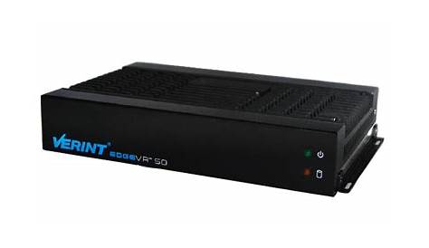 Verint EdgeVR 50 Network Video Recorder (NVR) Specifications | Verint