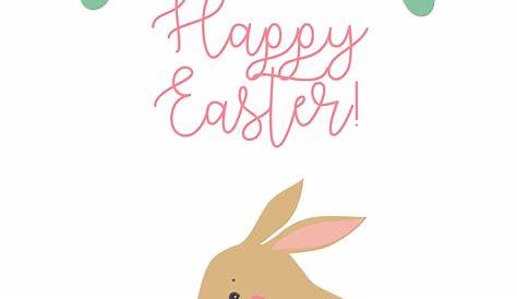 Easter and Spring Printables and Card