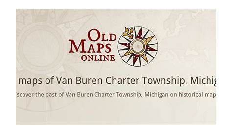 van buren charter township michigan map