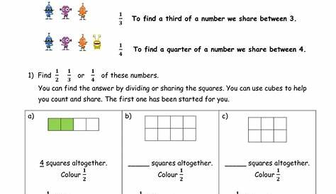 sharing leading to division worksheet