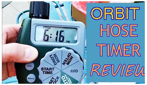 Orbit Hose Timer Review and Unboxing - YouTube