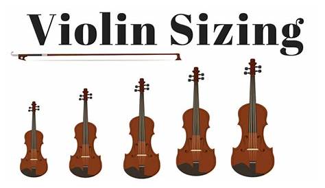 Violin sizing chart and measurements | Buy Mandolins