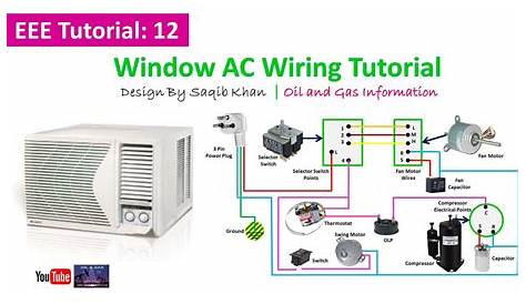 Window AC Wiring Tutorial | Electrical Connection | Urdu Hindi - YouTube