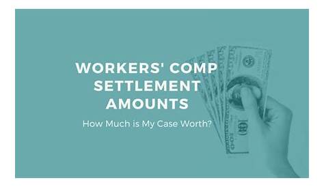 Average Workers' Comp Settlement Amounts: How Much Is My Case Worth
