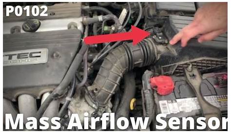 How to Replace Mass Airflow Sensor Honda Accord - YouTube
