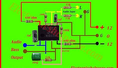 Subwoofer Amplifier Diagram Circuit - Home Wiring Diagram