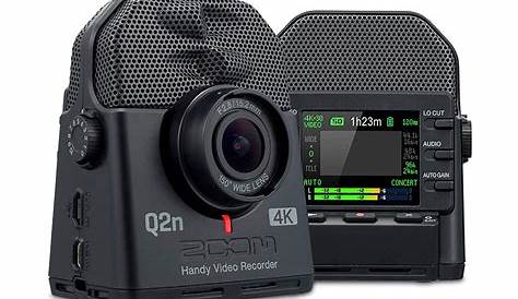 Zoom Q2n-4K Handy Video Recorder 4k Camera for Musicians