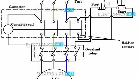 11+ Dol Starter Power Circuit | Robhosking Diagram