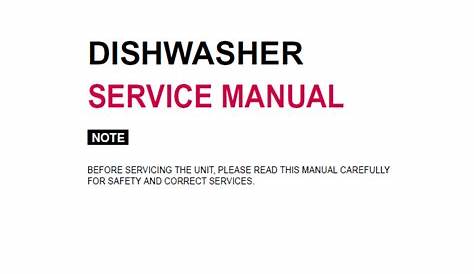 lg dishwasher manual ldf5545st
