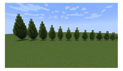Minecraft Pine Tree