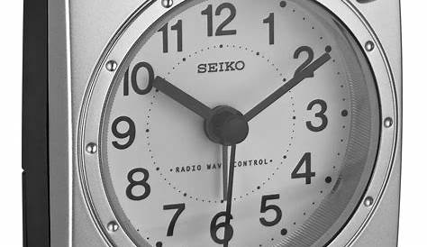 seiko radio controlled clock instructions