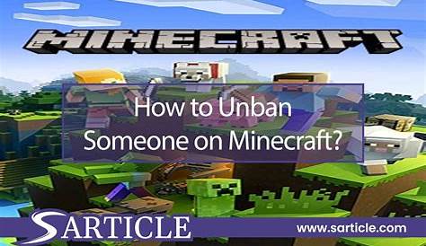 How to unban someone on Minecraft Server | SArticle