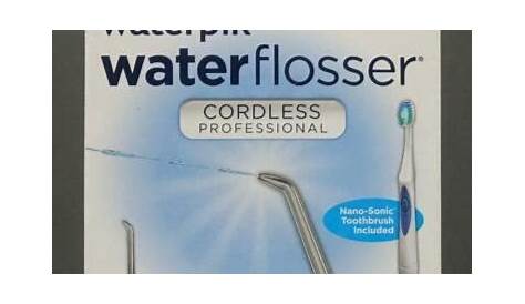 Waterpik Cordless Professional Water Flosser WP 440c Kc1 for sale