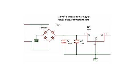 transformer power supply circuit diagram