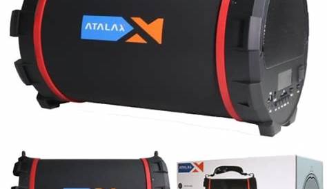 ATALAX WIRELESS SPEAKER S12 - RED - Walmart.com - Walmart.com