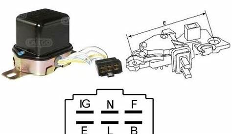 External Voltage Regulator Wiring Diagram / Ford External Regulator