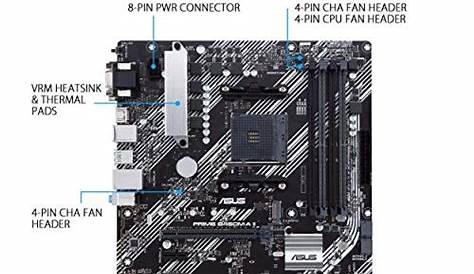 Compatible processors with ASUS Prime B450M-A II - Pangoly