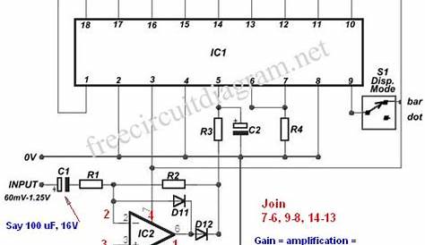 lm3915 ic circuit diagram