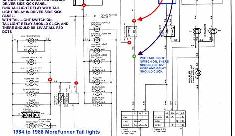 2017 4runner dash light circuit diagram