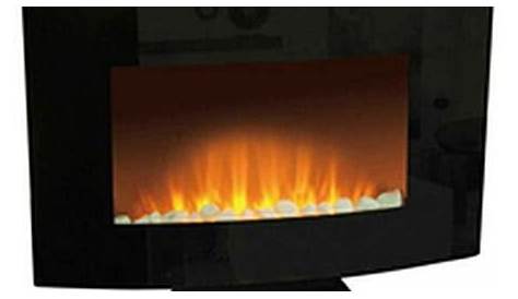 Allen Group Intl EA1118A Wall-Mountable Electric Fireplace, 26-In