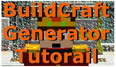 Minecraft|Buildcraft Generator Tutorial - YouTube