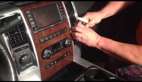 2012 Dodge Ram 2500 Radio Removal - YouTube