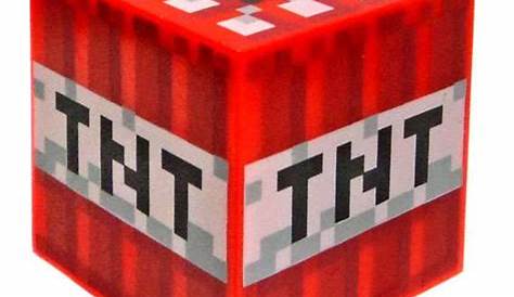 Minecraft TNT Block Figure Loose Jazwares - ToyWiz