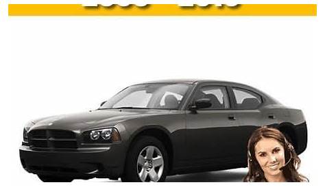 2009 dodge charger manual