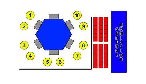 fraze seating chart with seat numbers