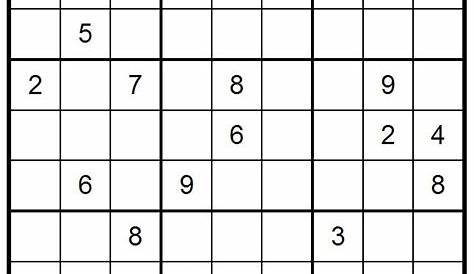 sudoku with answers pdf