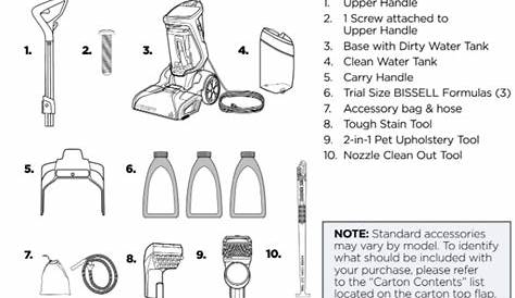Bissell PROHEAT 2X® REVOLUTION PET PRO VACUUM CLEANER USER GUIDE (2066