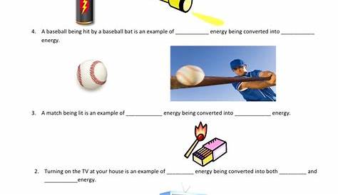 20 Energy Worksheets for 4th Grade | Desalas Template