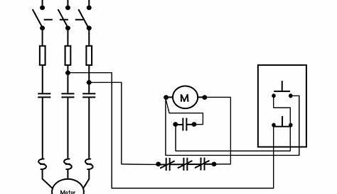 wiring diagram for motor control circuit
