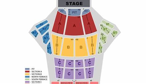 greek theater detailed seating chart