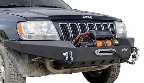 EAG Assembled Front Bumper Compatible with 1999-2004 Grand Cherokee WJ