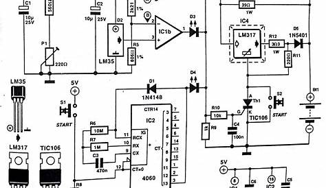 NiMH Battery Charger Circuit Diagram