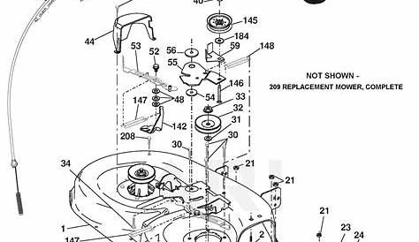 ariens riding mower belt diagram