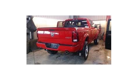 dodge ram flame red paint code