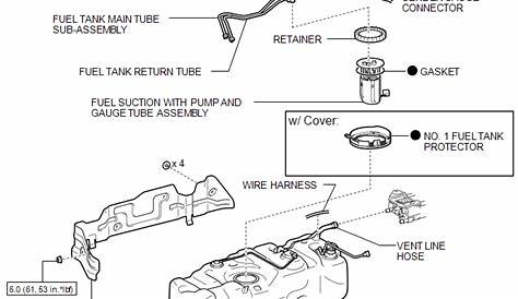 Toyota Tundra Service Manual - Components - Fuel Tank