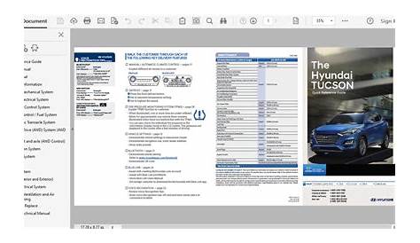 2020 Hyundai Tucson repair manual
