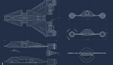 Star Wars Interceptor Blueprint by AdamKop on DeviantArt