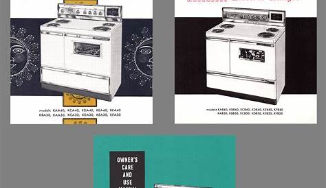 Kitchen Range Library-1960-1961-1962 Westinghouse Ranges Owners Manuals