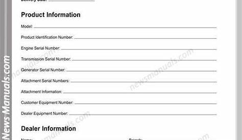 Caterpillar Telehander Th360B (Tbh) Parts Manual