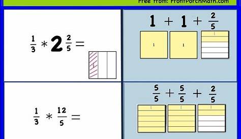 fraction tile worksheet