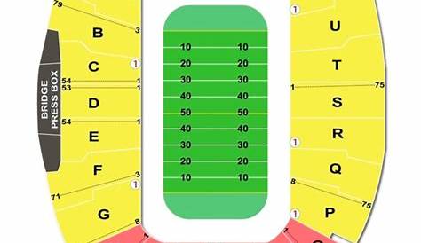 Vanderbilt Stadium Seating Chart | Seating Charts & Tickets