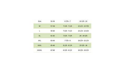 youth motorcycle helmet size chart