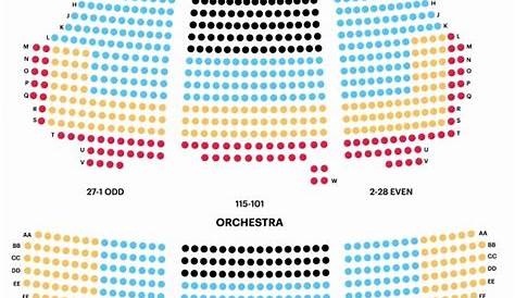 richard rogers theater ny seating chart