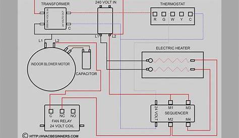 heat sequencer relay wiring diagram